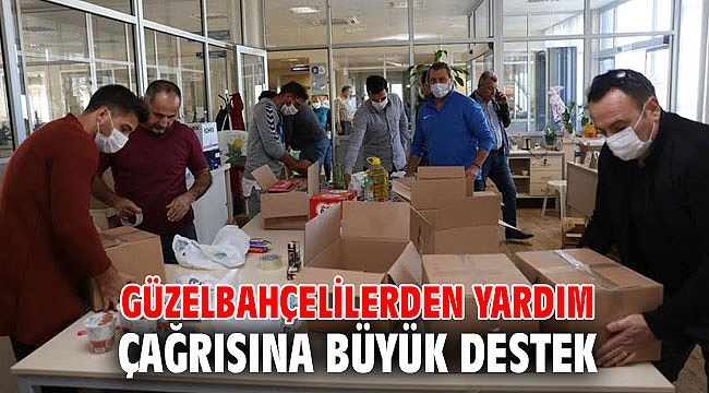 Güzelbahçelilerden Yardım Çağrısına Büyük Destek