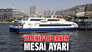 İZDENİZ Genel Müdürlüğü'nden mesai ayarı