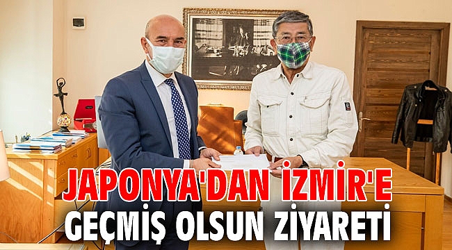 Japonya'dan İzmir'e geçmiş olsun ziyareti