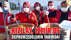 Kızılay, İzmir'de depremzedelerin yanında!