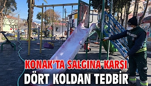 Konak’ta salgına karşı dört koldan tedbir