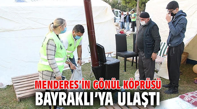 Menderes’in Gönül Köprüsü Bayraklı’ya Ulaştı