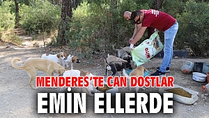 Menderes’te Can Dostlar Emin Ellerde