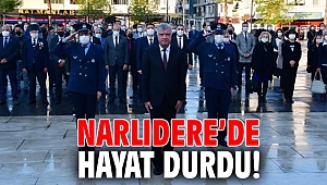 Narlıdere’de hayat durdu!