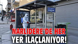 Narlıdere’de her yer ilaçlanıyor!