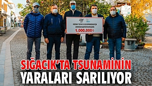 Sığacık’a büyük destek