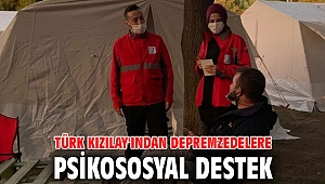 Türk Kızılay'ından Depremzedelere Psikososyal Destek