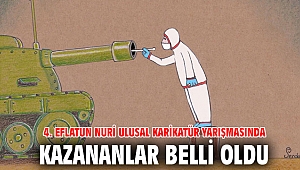 4. Eflatun Nuri Ulusal Karikatür Yarışmasında kazananlar belli oldu