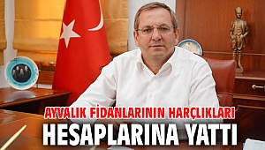 Ayvalık fidanlarının harçlıkları hesaplarına yattı