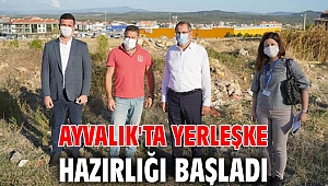 Ayvalık'ta yerleşke hazırlığı başladı