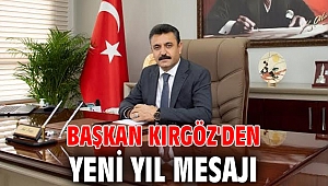 Başkan Kırgöz'den Yeni Yıl Mesajı