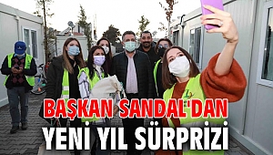 Başkan Sandal'dan yeni yıl sürprizi