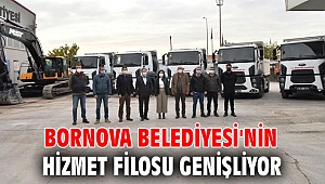 Bornova Belediyesi'nin hizmet filosu genişliyor