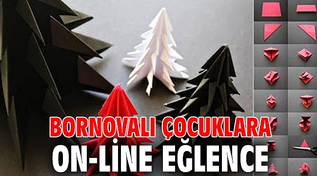 Bornovalı çocuklara on-line eğlence
