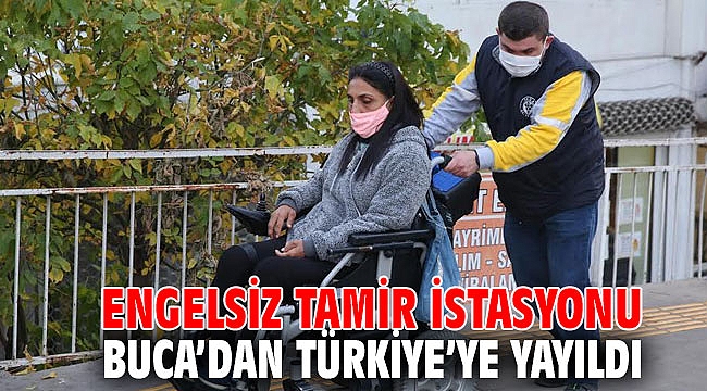 Buca Belediyesi engellilerin yolda kalma kaygısını kaldırdı