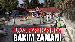 Buca parklarında bakım zamanı 