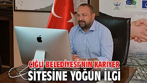 Çiğli Belediyesi’nin kariyer sitesine yoğun ilgi 
