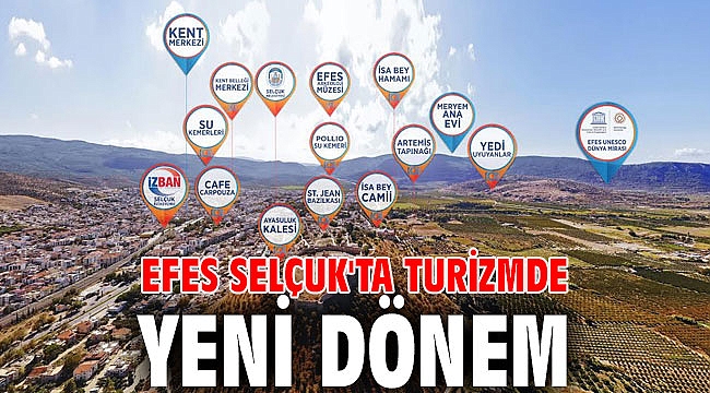 Efes Selçuk'ta turizmde yeni dönem