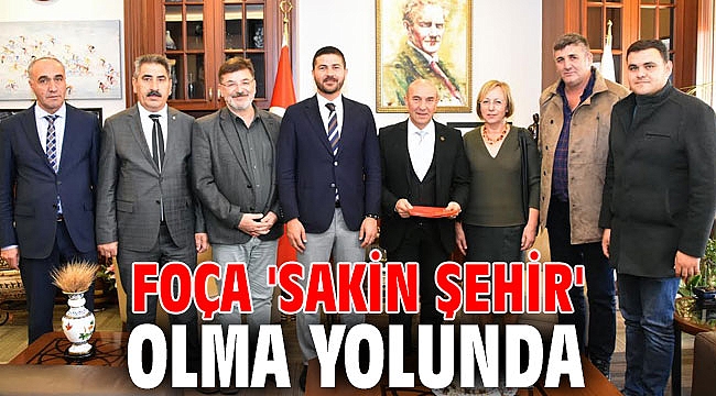 Foça 'Sakin Şehir' olma yolunda
