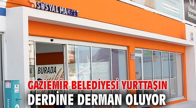Gaziemir Belediyesi yurttaşın derdine derman oluyor