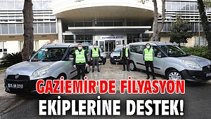 Gaziemir'de filyasyon ekiplerine destek!