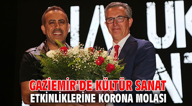 Gaziemir’de kültür sanat etkinliklerine korona molası