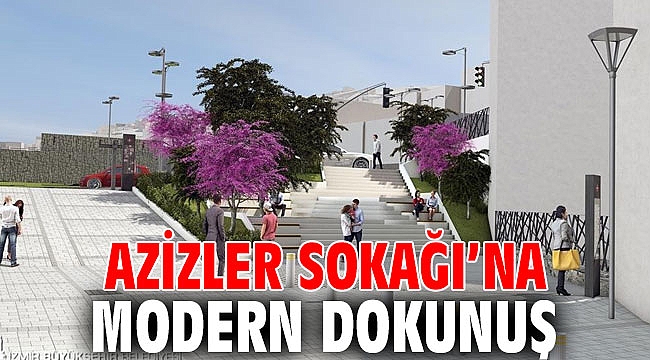 İBB'den Azizler Sokağı’na modern dokunuş