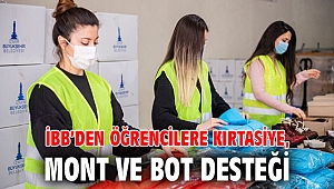 İBB’den öğrencilere kırtasiye, mont ve bot desteği