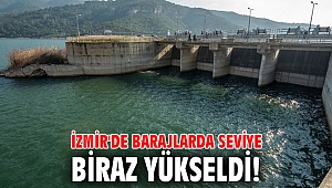 İzmir'de barajlarda seviye biraz yükseldi!