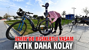 İzmir’de bisikletli yaşam artık daha kolay 