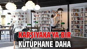 Karşıyaka Belediyesi, kente yeni bir kütüphane kazandırdı!
