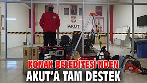 Konak Belediyesi'nden AKUT’a tam destek 