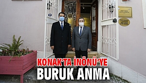 Konak'ta İnönü’ye buruk anma