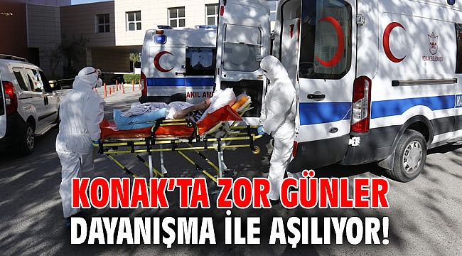 Konak’ta zor günler dayanışma ile aşılıyor!