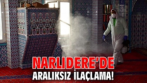 Narlıdere’de aralıksız ilaçlama!