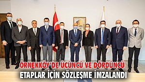 Örnekköy’de üçüncü ve dördüncü etaplar için sözleşme imzalandı