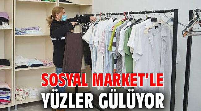 Sosyal Market'le yüzler gülüyor