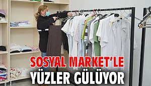 Sosyal Market'le yüzler gülüyor