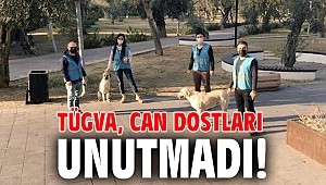 TÜGVA, can dostları unutmadı!