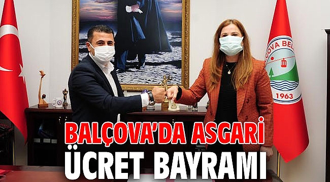 Balçova’da asgari ücret bayramı