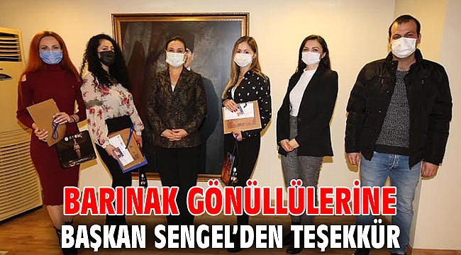Başkan Sengel, Barınak gönüllülerine teşekkür etti!