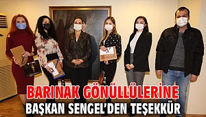 Başkan Sengel, Barınak gönüllülerine teşekkür etti!