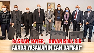 Başkan Soyer, Alevi Bektaşi Federasyonu temsilcilerini ağırladı