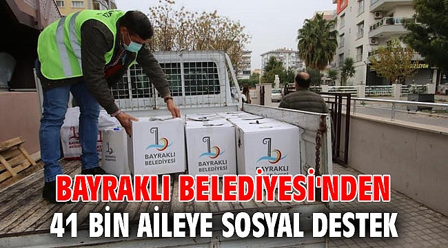 Bayraklı Belediyesi'nden ihtiyaç sahiplerine destek
