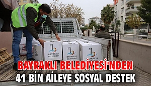 Bayraklı Belediyesi'nden ihtiyaç sahiplerine destek