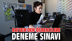 BAYSEM öğrencilerine deneme sınavı