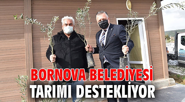 Bornova Belediyesi tarımı destekliyor
