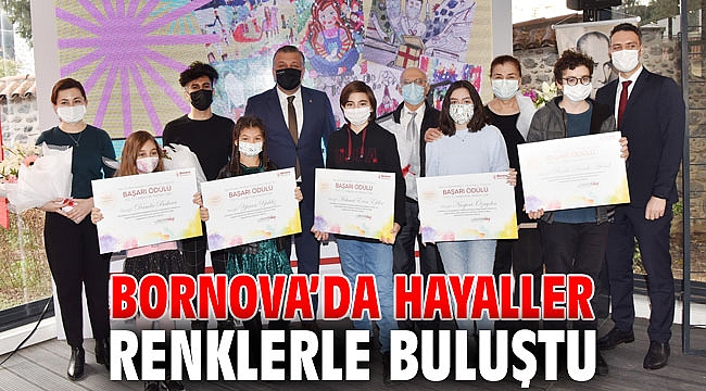 Bornova’da hayaller renklerle buluştu