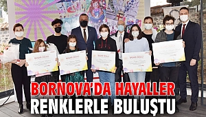 Bornova’da hayaller renklerle buluştu