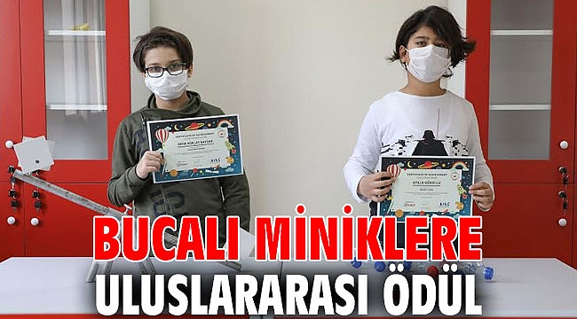 Bucalı miniklere uluslararası ödül